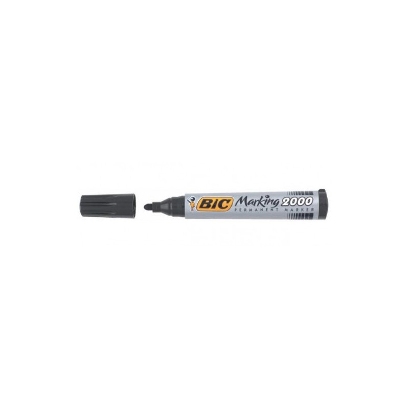1462-MARCADOR PERMANENTE 2000 PUNTA REDONDA TRAZO 1,7MM NEGRO BIC 8209153 1462-MARCADOR PERMANENTE 2000 PUNTA REDONDA TRAZO 1,7MM NEGRO BIC 8209153
