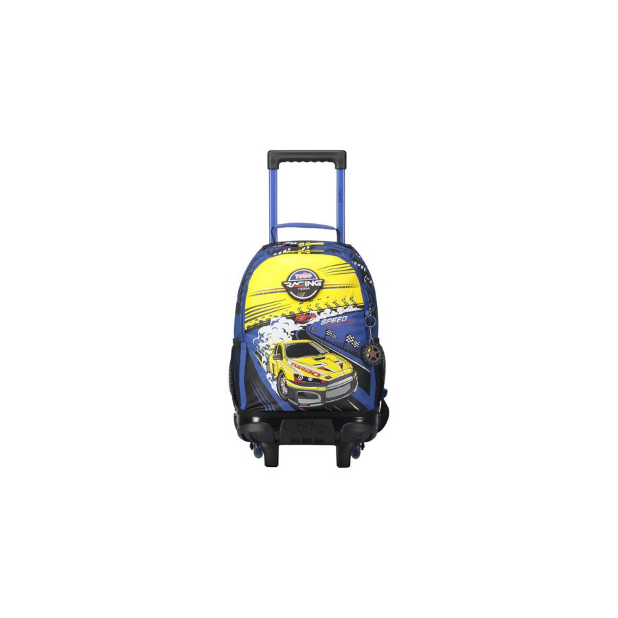 14630-MOCHILA ESCOLAR CON RUEDAS MEDIANA DE CARRERAS DE COCHES TOTTO MJ03VLC005-2310-6J7M 14630-MOCHILA ESCOLAR CON RUEDAS MEDIANA DE CARRERAS DE COCHES TOTTO MJ03VLC005-2310-6J7M