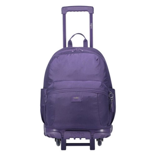 14641-MOCHILA ESCOLAR CON RUEDAS COLOR AZUL MARINO - TRIK TOTTO MA03TKI003-23100-Z1V