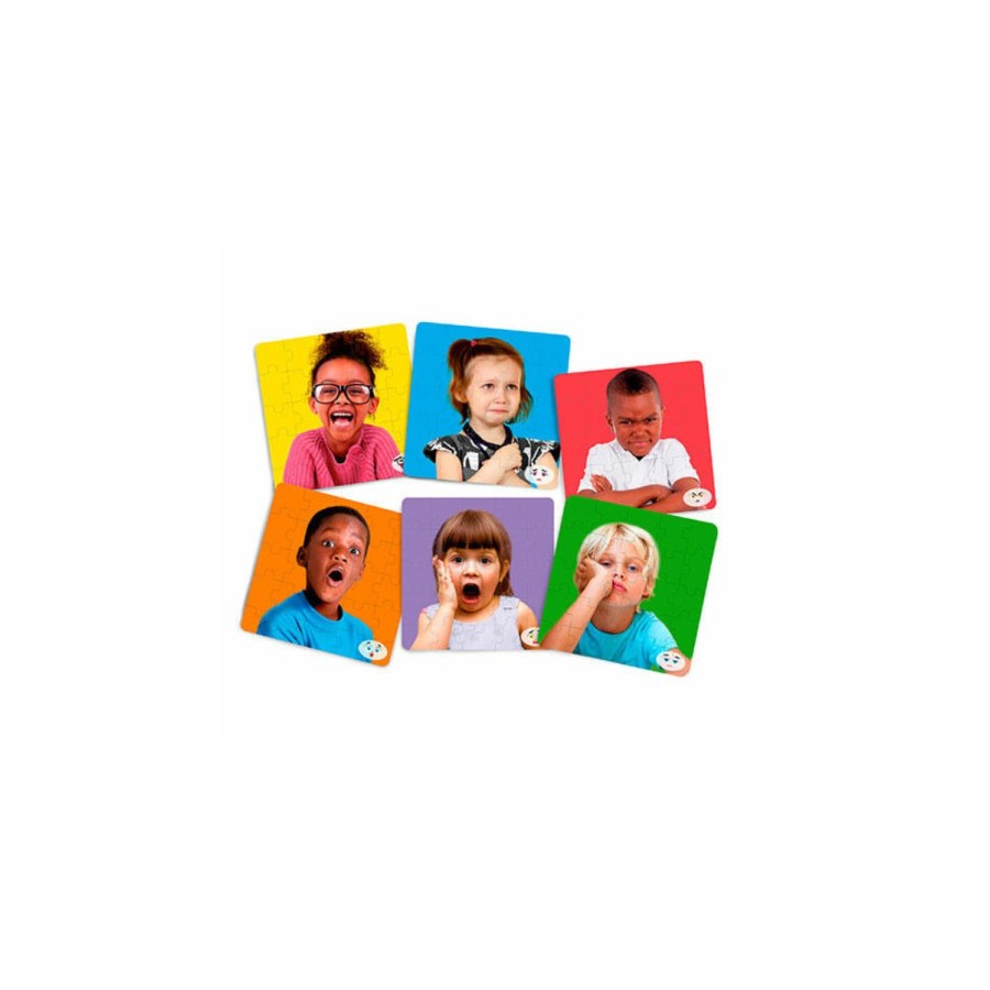 14655-SET 6 PUZZLES EMOCIONES MINILAND 5005035270 14655-SET 6 PUZZLES EMOCIONES MINILAND 5005035270