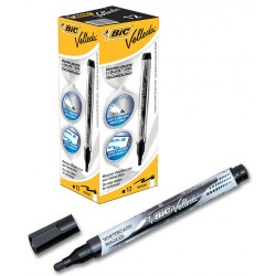 1467-MARCADOR PARA PIZARRA BLANCA TINTA LIQUIDA TRAZO 2MM. NEGRO VELLEDA 902088