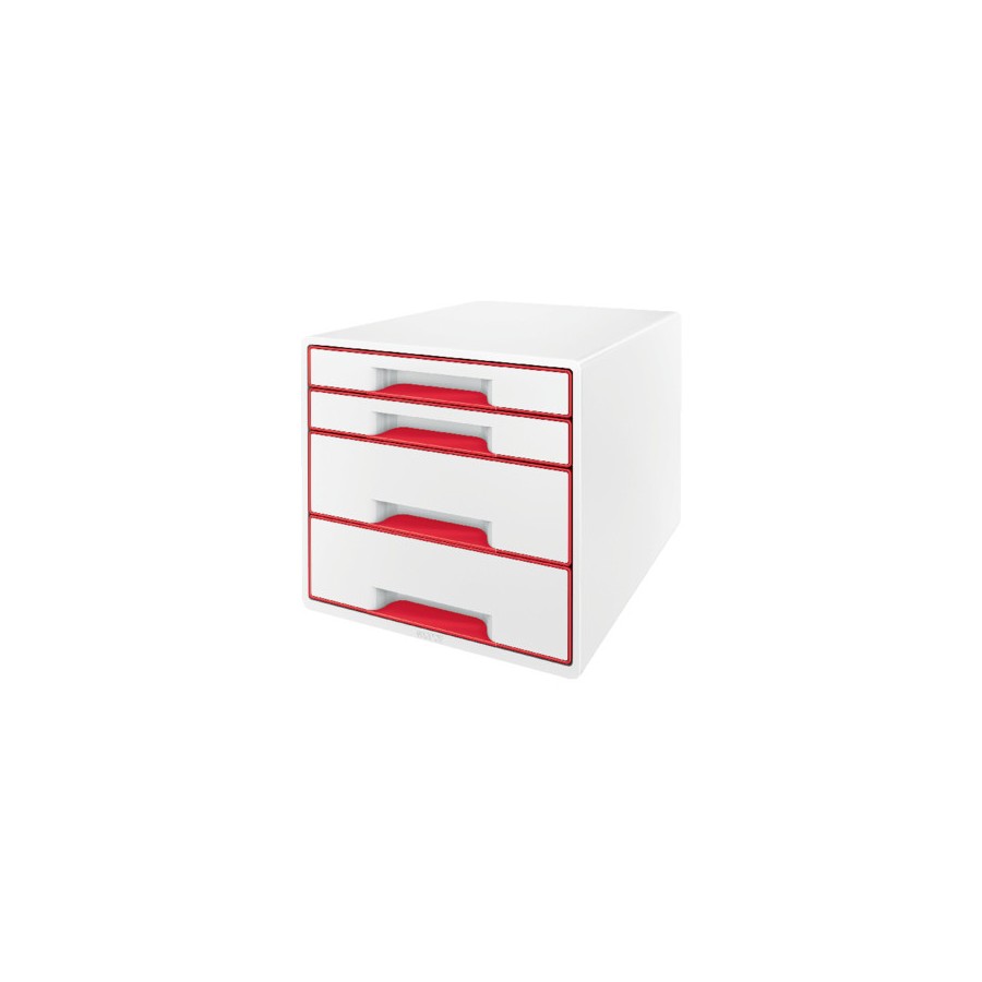 14781-BUCS 4 CAJONES WOW DESK CUBE (2 GRANDES Y 2 PEQUENOS), ROJO /BLANCO LEITZ 52132026 14781-BUCS 4 CAJONES WOW DESK CUBE (2 GRANDES Y 2 PEQUENOS), ROJO /BLANCO LEITZ 52132026