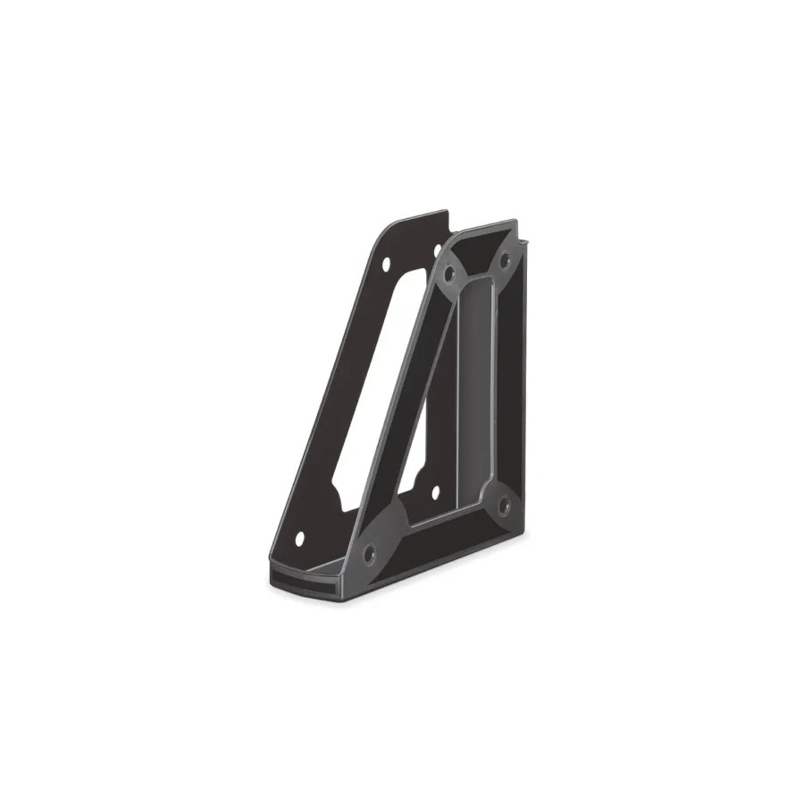 14796-REVISTERO COLOR NEGRO PLASTICO RECICLADO Y RECICLABLE FAIBO 151R2