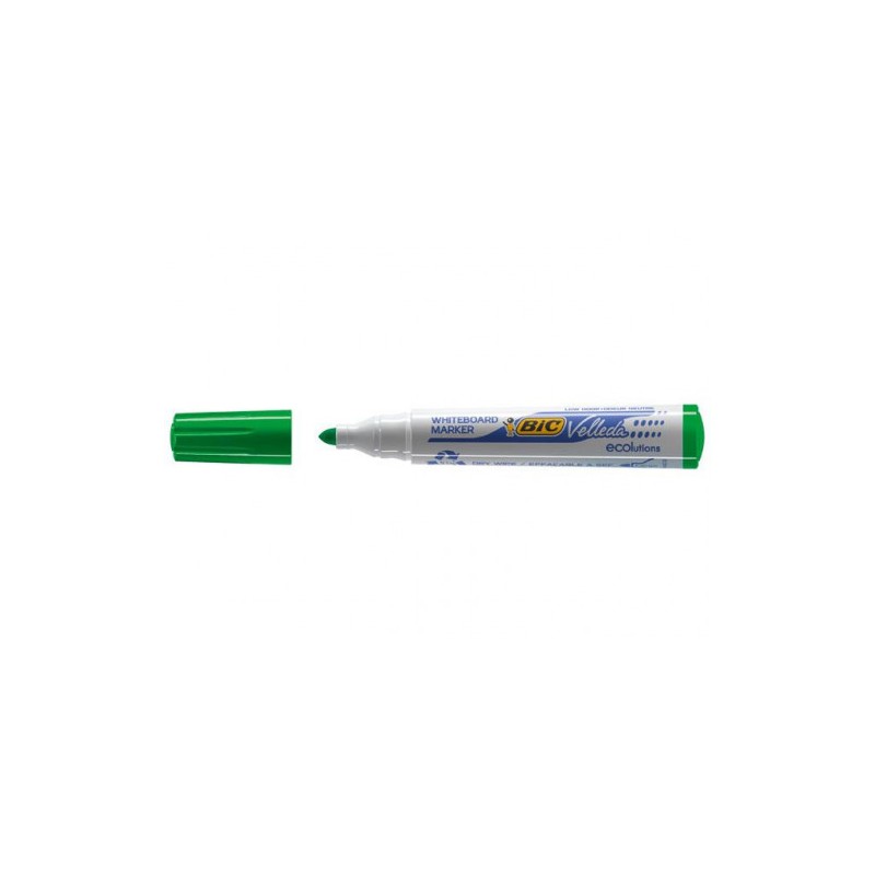 1480-MARCADOR PARA PIZARRA BLANCA 1701 TINTA A BASE DE ALCOHOL TRAZO 1,5MM. VERDE VELLEDA 904940