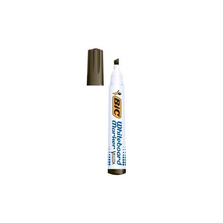 1482-MARCADOR PARA PIZARRA BLANCA 1751 TINTA A BASE DE ALCOHOL TRAZO 3-5,5MM. NEGRO VELLEDA 904946