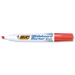 1484-MARCADOR PARA PIZARRA BLANCA 1751 TINTA A BASE DE ALCOHOL TRAZO 3-5,5MM. ROJO VELLEDA 904948