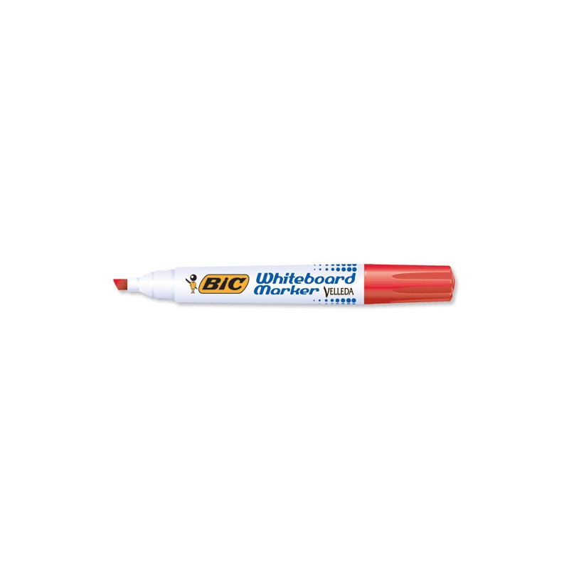 1484-MARCADOR PARA PIZARRA BLANCA 1751 TINTA A BASE DE ALCOHOL TRAZO 3-5,5MM. ROJO VELLEDA 904948