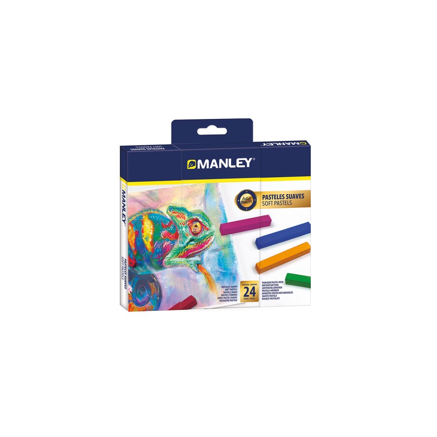 14889-ESTUCHE 24 SOFT PASTELS MANLEY MSP00024 14889-ESTUCHE 24 SOFT PASTELS MANLEY MSP00024
