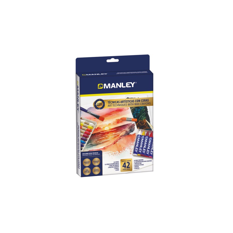 14895-SET TECNICAS ARTISTICAS CON CERAS MANLEY MNC00110 14895-SET TECNICAS ARTISTICAS CON CERAS MANLEY MNC00110