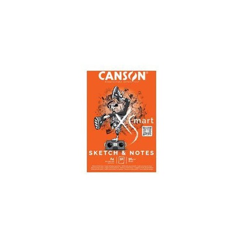 14910-BLOC ENC 21X29,7 50H XSMART SKETECH & NOTES 90G CANSON C32250P003