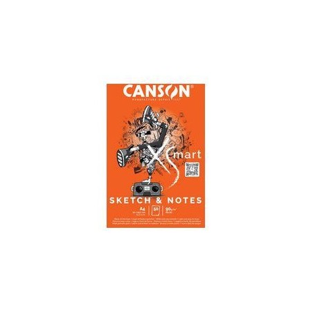 14910-BLOC ENC 21X29,7 50H XSMART SKETECH & NOTES 90G CANSON C32250P003