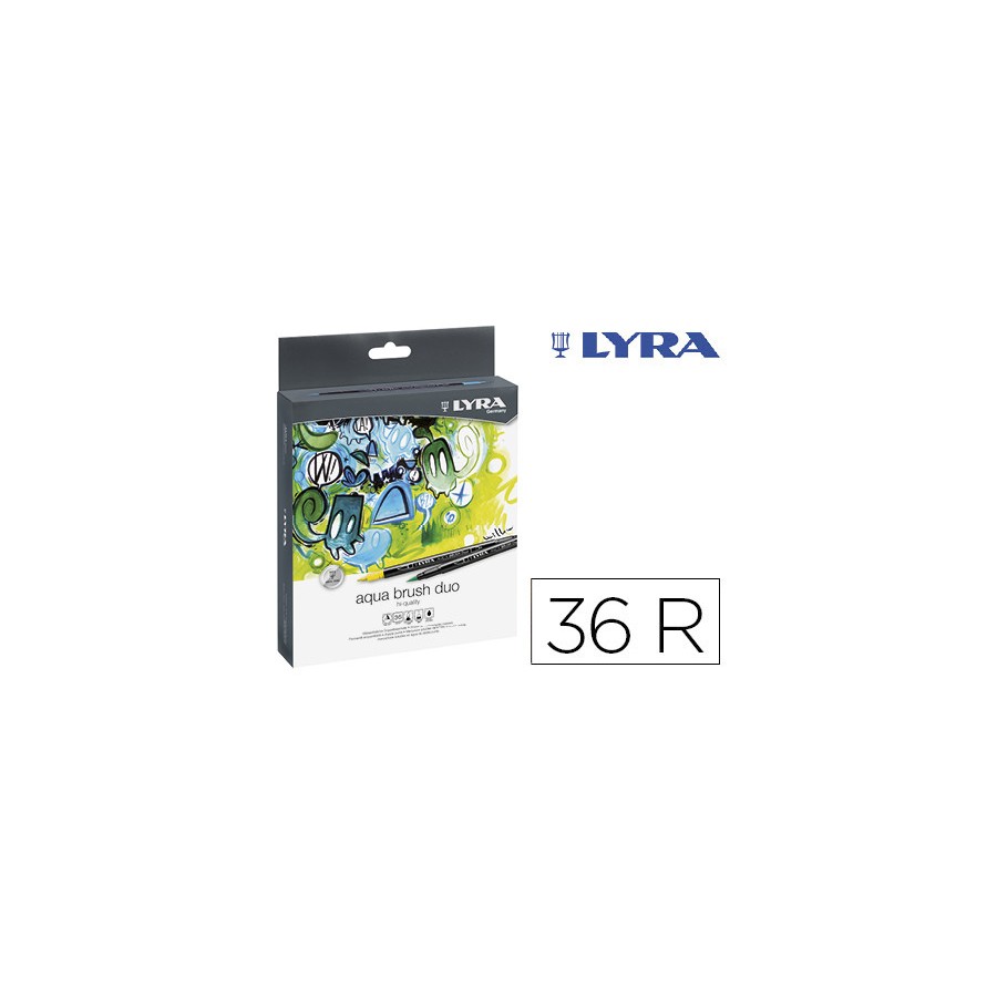 14913-ESTUCHE 36 UDS LYRA AQUA BRUSH DUO LYRA L6521360 14913-ESTUCHE 36 UDS LYRA AQUA BRUSH DUO LYRA L6521360
