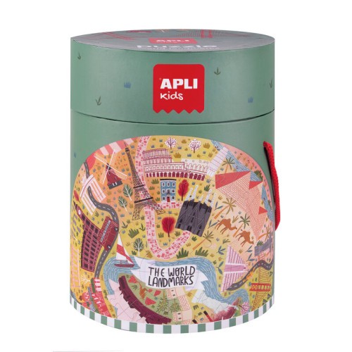 14928-PUZZLE CIRCULAR MONUMENTOS 48U APLI 19135