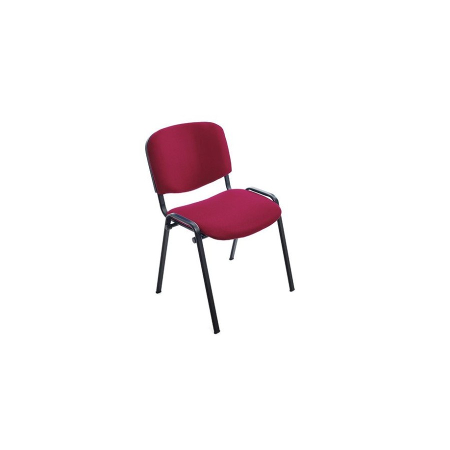 14953-SILLA CONFIDENTE ESTRUCTURA DE TUBO METALICO RESPALDO Y ASIENTO TAPIZADOS COLOR BURDEOS ROCADA 965/2 14953-SILLA CONFIDENTE ESTRUCTURA DE TUBO METALICO RESPALDO Y ASIENTO TAPIZADOS COLOR BURDEOS ROCADA 965/2