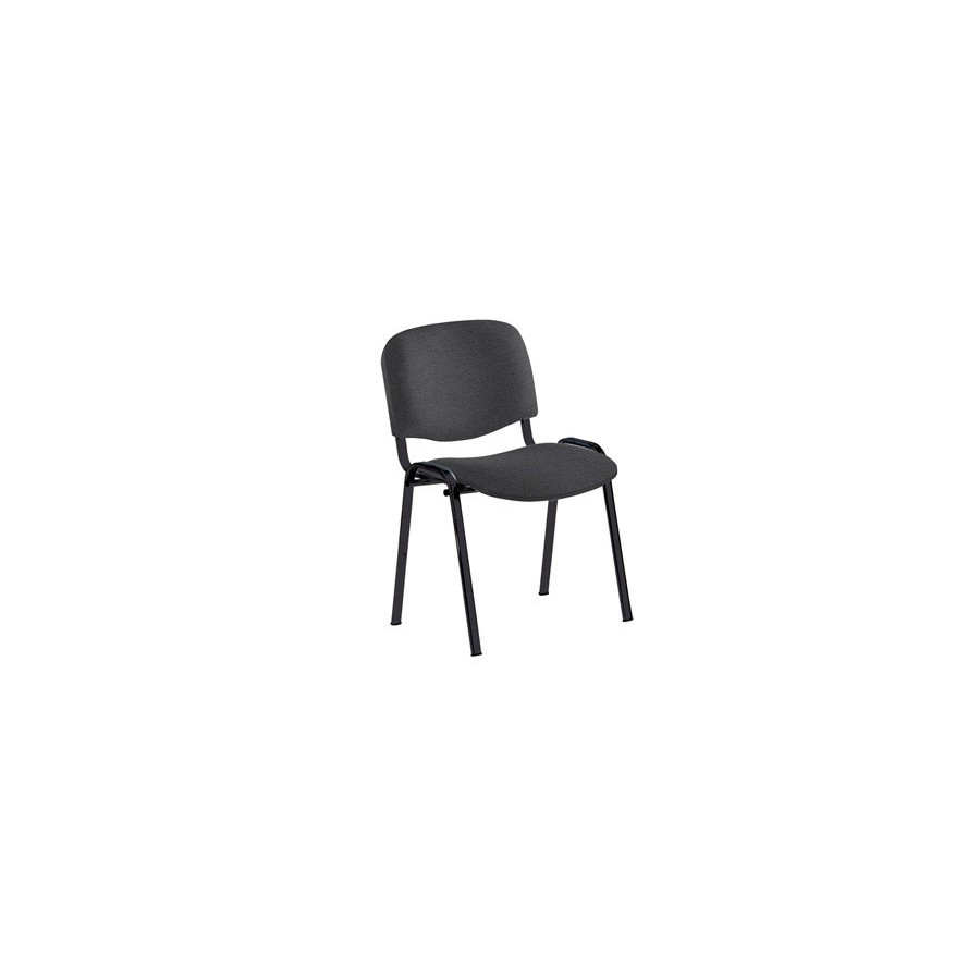 14955-SILLA CONFIDENTE ECONOMICA ESTRUCTURA DE TUBO METALICO RESPALDO Y ASIENTO TAPIZADOS COLOR NEGRO ROCADA 965/4 14955-SILLA CONFIDENTE ECONOMICA ESTRUCTURA DE TUBO METALICO RESPALDO Y ASIENTO TAPIZADOS COLOR NEGRO ROCADA 965/4