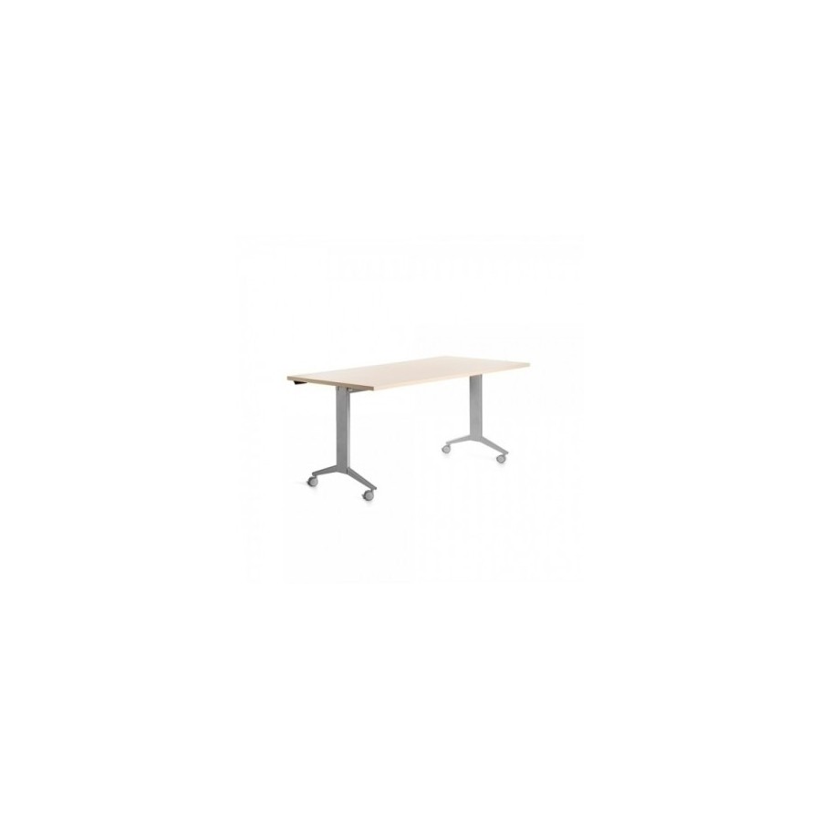 14977-MESA CON TABLERO ABATIBLE 180X80CM COLOR GRIS ALUMINIO/HAYA ROCADA 2003FD01 14977-MESA CON TABLERO ABATIBLE 180X80CM COLOR GRIS ALUMINIO/HAYA ROCADA 2003FD01