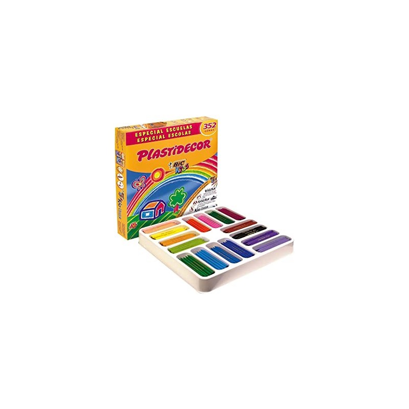 1506-ESTUCHE 352 CERAS DE COLOR CON 16 COLORES DIFERENTES NO ENSUCIAN PLASTIDECOR 8417191 1506-ESTUCHE 352 CERAS DE COLOR CON 16 COLORES DIFERENTES NO ENSUCIAN PLASTIDECOR 8417191