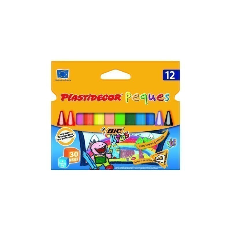 1507-BIC PlastiDecor laapiz de color Multicolor 12 pieza(s) 1507-BIC PlastiDecor laapiz de color Multicolor 12 pieza(s)
