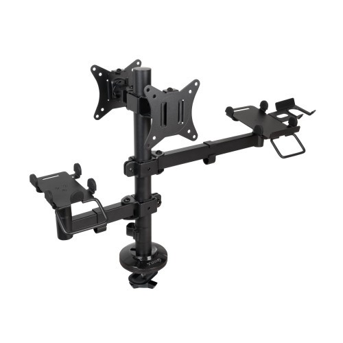 15075-TOOQ SOPORTE MESA PARA TPV/IMPRESORA/PANTALLAS/TERMINAL NEGRO (TQPM0002)