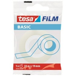 1509-CINTA ADHESIVA TRANSLUCIDA BASIC 19MM.X33M. TESA 58544-0000