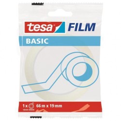 1510-CINTA ADHESIVA TRANSLUCIDA BASIC 19MM.X66M. TESA 58545-0000