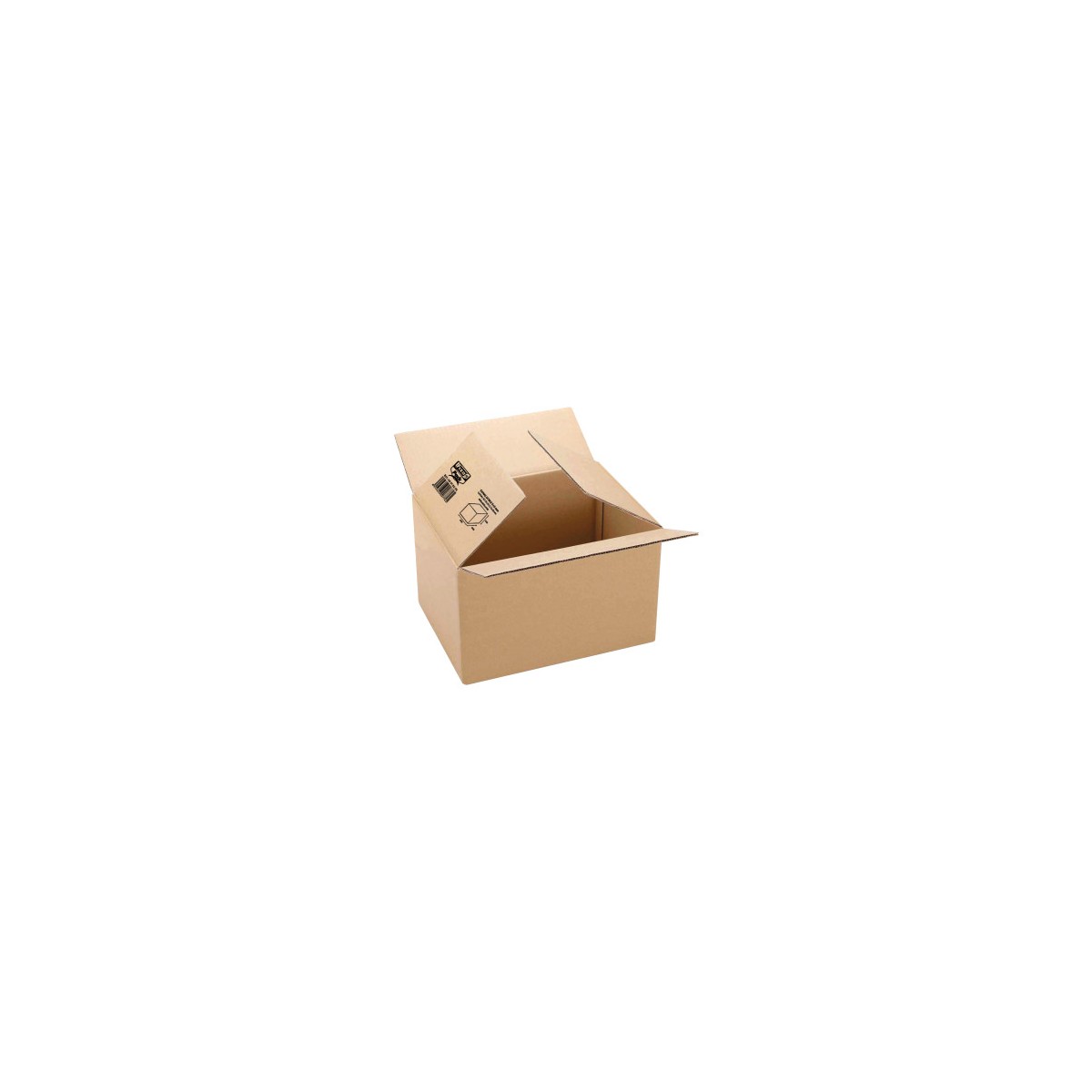 CAJA CARTON EMBALAJE 300X200X150MM MARRON CANAL 3MM FIXO 18102