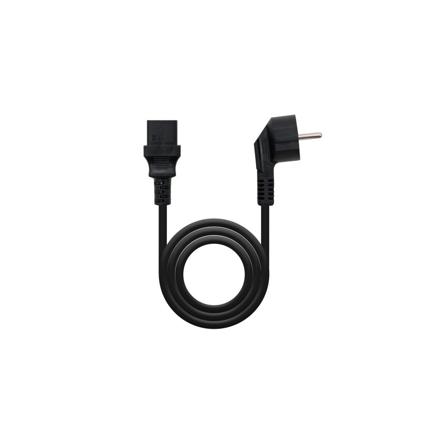 15172-Nanocable Cable Alimentacion CPU, CEE7/M-C13/H, Negro, 2 m 15172-Nanocable Cable Alimentacion CPU, CEE7/M-C13/H, Negro, 2 m