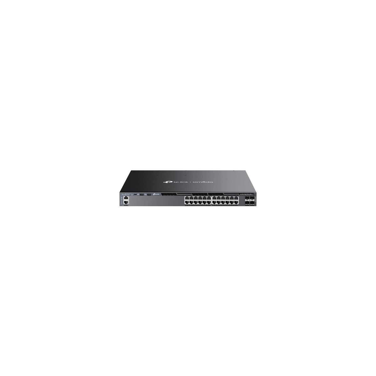 TP Link Omada SG6428XHP switch Gestionado L3 Gigabit Ethernet 10 100 1000 Energia sobre Ethernet PoE 1U Negro