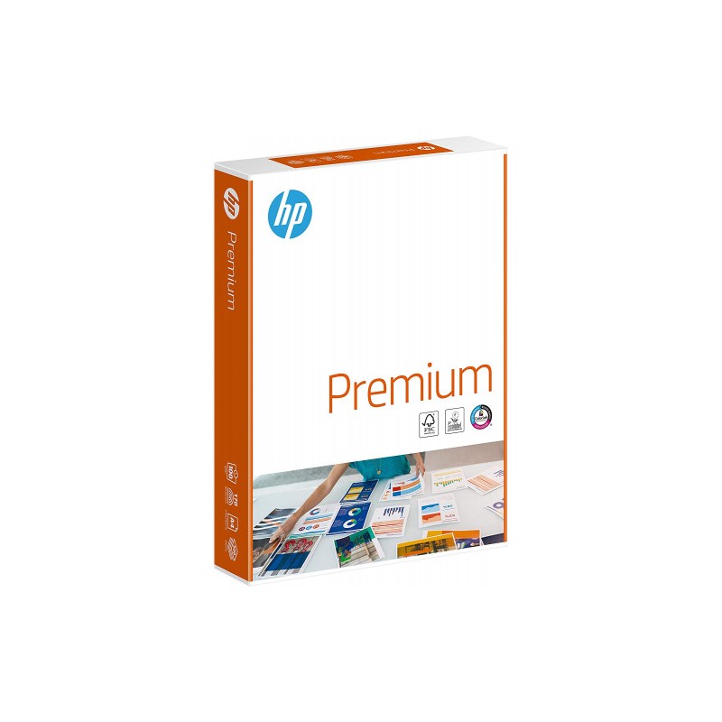 1546-PAQUETE 500H PAPEL 80GR A4 HP PREMIUM 80GR. CIE170 HP 40003888