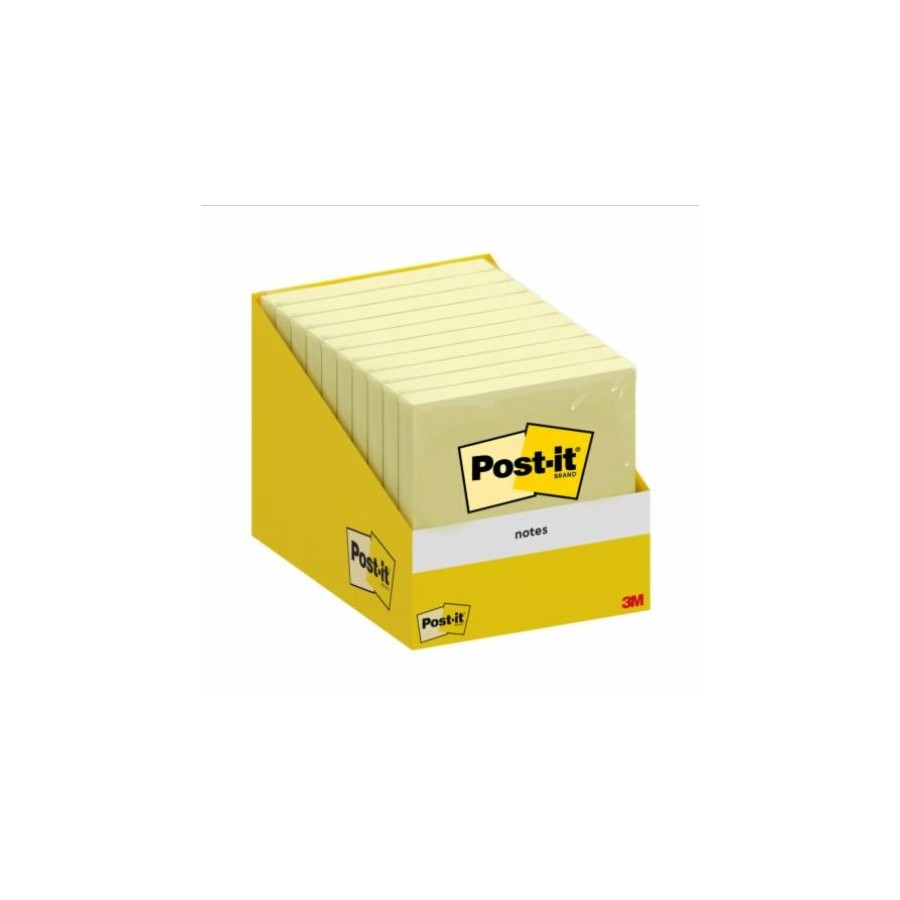 15525-BLOC 100 HOJAS NOTAS ADHESIVAS 76X76MM CANARY YELLOW 654 ENCELOFANADO 6820-CY-W10 POST-IT 7100317841 15525-BLOC 100 HOJAS NOTAS ADHESIVAS 76X76MM CANARY YELLOW 654 ENCELOFANADO 6820-CY-W10 POST-IT 7100317841