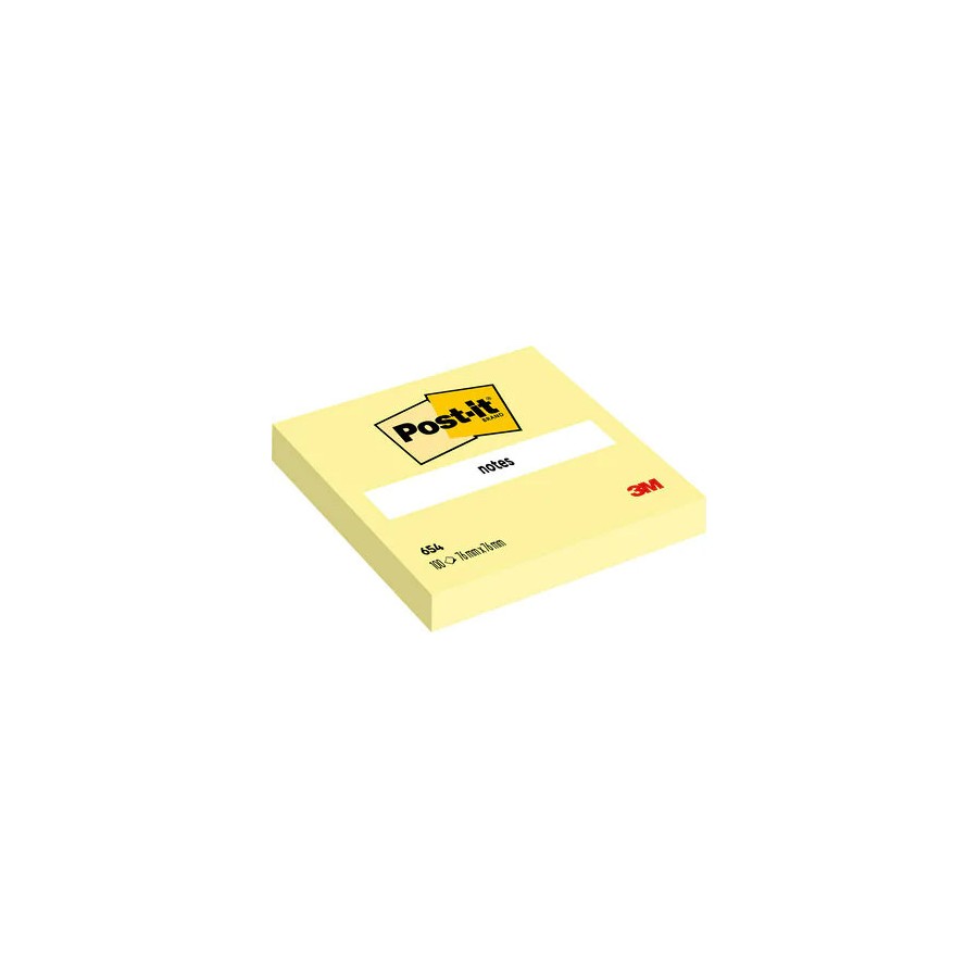 15527-PACK 12 BLOCS 100 HOJAS NOTAS ADHESIVAS 76X76MM CANARY YELLOW SIN ENCELOFANADO INDIVIDUAL 654 POST-IT 7100290160 15527-PACK 12 BLOCS 100 HOJAS NOTAS ADHESIVAS 76X76MM CANARY YELLOW SIN ENCELOFANADO INDIVIDUAL 654 POST-IT 7100290160
