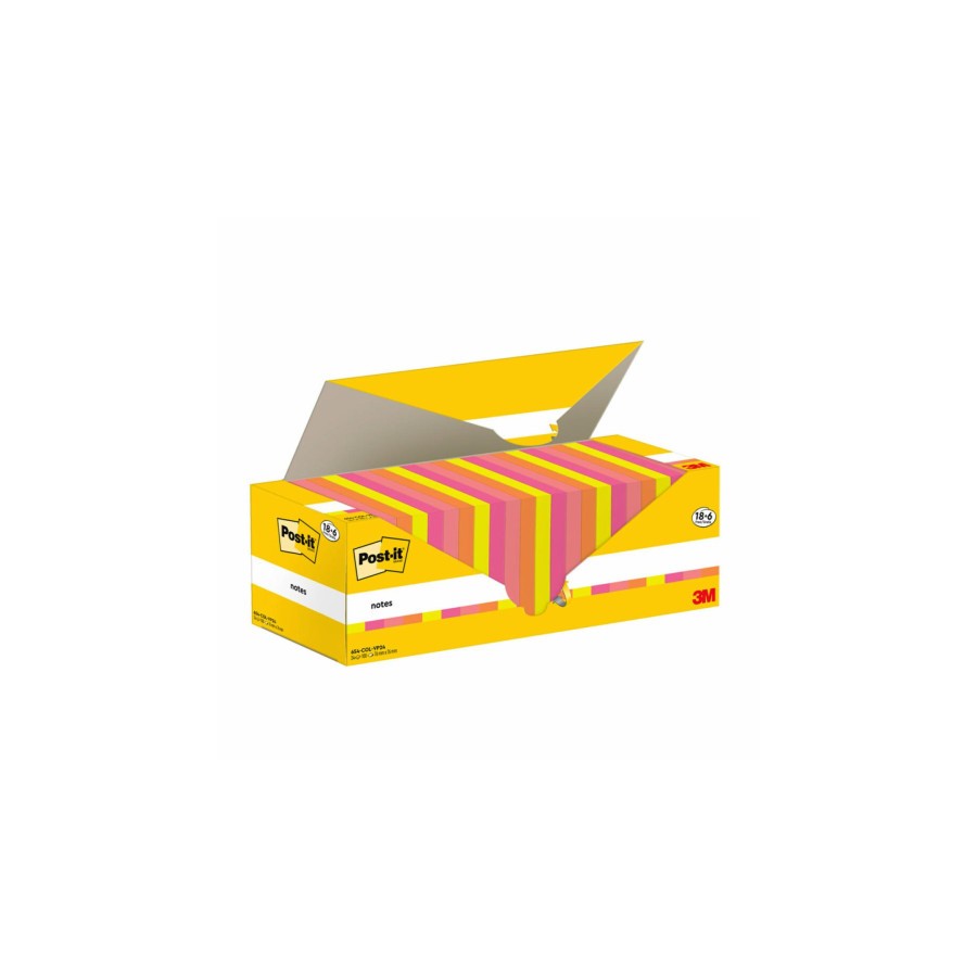 15531-PACK 18+6 BLOCS 100 HOJAS NOTAS ADHESIVAS 76X76MM COLORES SURTIDOS CAJA CARTON 654-COL-VP24 POST-IT 7100317837 15531-PACK 18+6 BLOCS 100 HOJAS NOTAS ADHESIVAS 76X76MM COLORES SURTIDOS CAJA CARTON 654-COL-VP24 POST-IT 7100317837