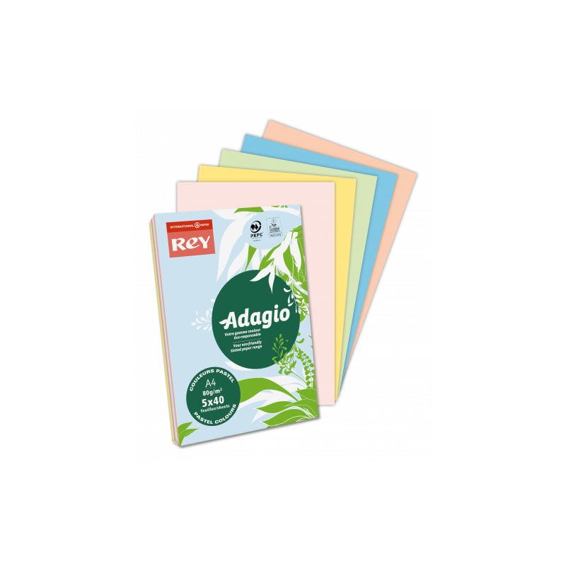 1559-PAQUETE 500H PAPEL 80GR A4 VERDE ESMERALDA ADAGIO 40002468 1559-PAQUETE 500H PAPEL 80GR A4 VERDE ESMERALDA ADAGIO 40002468