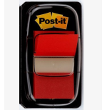 15605-BLISTER DISPENSADOR 50 MARCADORES INDEX ROJO 25,4X43,2MM 680-1 POST-IT 7100089833