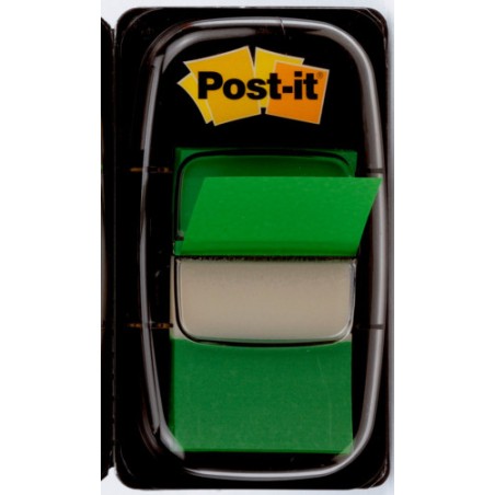 15610-BLISTER DISPENSADOR 50 MARCADORES INDEX VERDE 25,4X43,2MM 680-3 POST-IT 7000029856