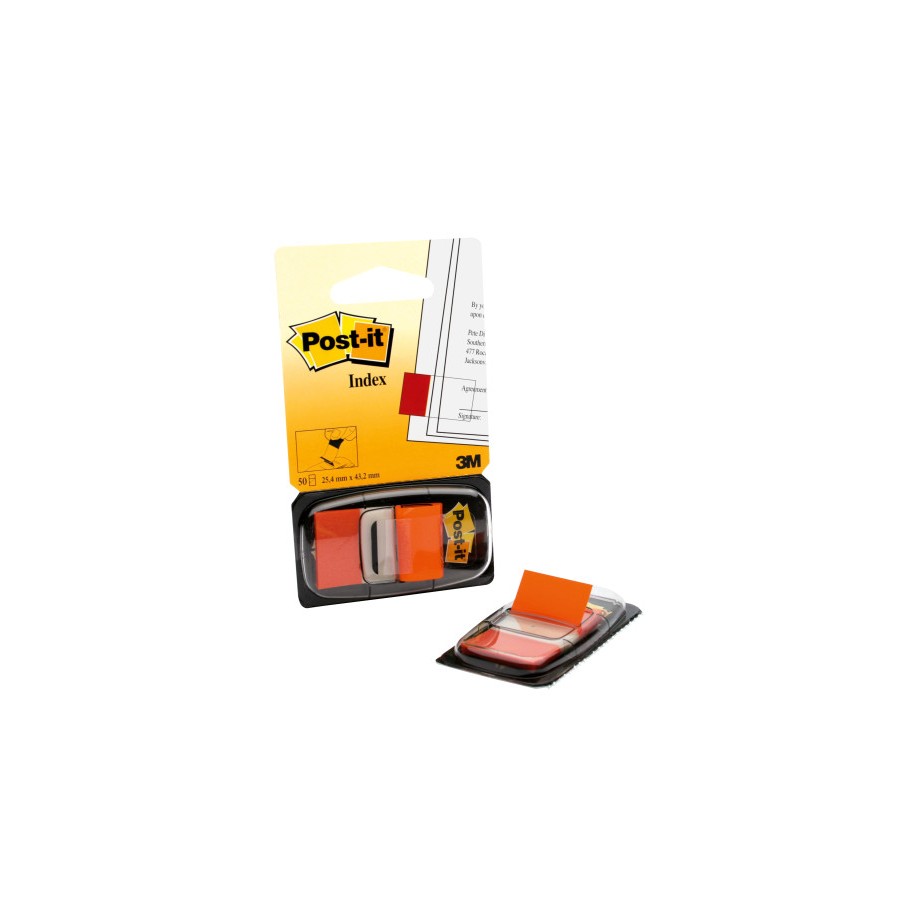 15611-BLISTER DISPENSADOR 50 MARCADORES INDEX NARANJA 25,4X43,2MM 680-4 POST-IT 7000144932 15611-BLISTER DISPENSADOR 50 MARCADORES INDEX NARANJA 25,4X43,2MM 680-4 POST-IT 7000144932