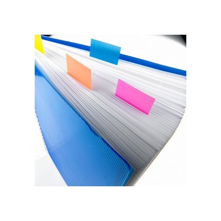15619-BLISTER DISPENSADOR 50 MARCADORES INDEX AZUL BRILLANTE 25,4X43,2MM 680-23 POST-IT 7000144930