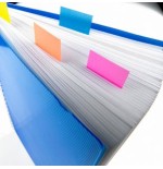 15619-BLISTER DISPENSADOR 50 MARCADORES INDEX AZUL BRILLANTE 25,4X43,2MM 680-23 POST-IT 7000144930