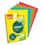 1565-PAQUETE 500H PAPEL 80GR A4 VERDE INTENSO ADAGIO 40002492