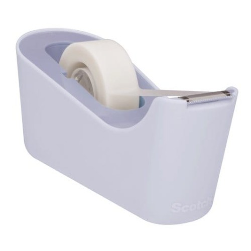 15657-PACK DISPENSADOR PORTARROLLOS C18 COLOR LAVANDA + 6 ROLLOS CINTA INVISIBLE 19MM X 33M MAGIC C18-L6 SCOTH 710018040