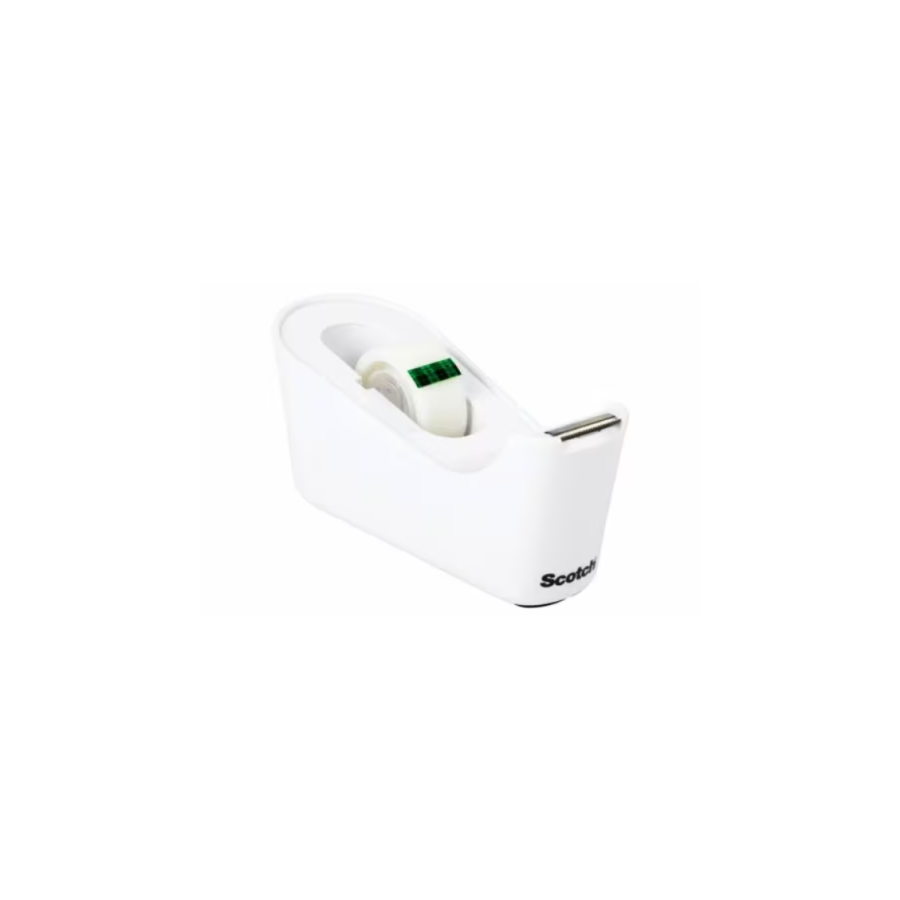 15663-DISPENSADOR PORTARROLLOS C18 DE SOBREMESA COLOR BLANCO CON ROLLO CINTA INVISIBLE 19MM X 33M MAGIC C18-W SCOTH 7012 15663-DISPENSADOR PORTARROLLOS C18 DE SOBREMESA COLOR BLANCO CON ROLLO CINTA INVISIBLE 19MM X 33M MAGIC C18-W SCOTH 7012