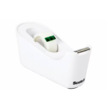 15663-DISPENSADOR PORTARROLLOS C18 DE SOBREMESA COLOR BLANCO CON ROLLO CINTA INVISIBLE 19MM X 33M MAGIC C18-W SCOTH 7012