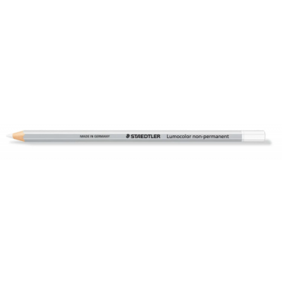 LAPIZ LUMOCOLOR NON PERMANENT OMNIGRAPH BLANCO STAEDTLER 108 0