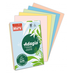 1569-PAQUETE 500H PAPEL 80GR A3 MALVA PALIDO ADAGIO 156236