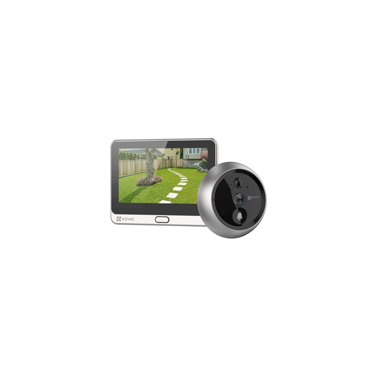 EZVIZ DP2C sistema de intercomunicacion de video 2 MP 109 cm 43 Plata