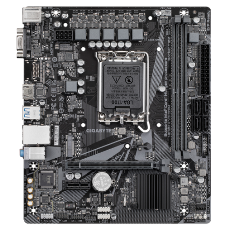 15787-Gigabyte H610M H V3 DDR4 placa base Intel H610 Express LGA 1700 micro ATX