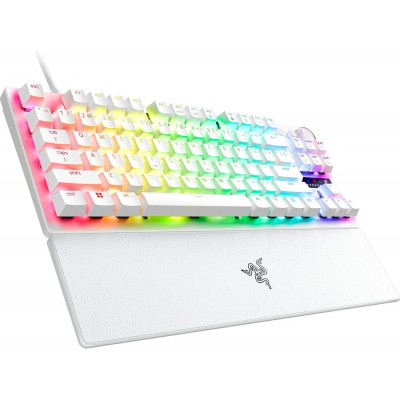 TECLADO RAZER HUNTSMAN V3 PRO USA TENKEYLESS BLANCO RZ03 04981700 R3M1