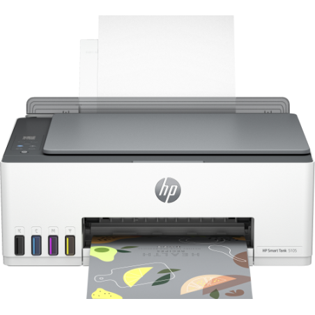 15874-HP Smart Tank Impresora multifuncion 5105, Color, Impresora para Home y Home Office, Impresion, copia, escaner, Co