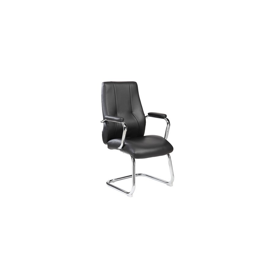 15916-SILLA CONFIDENTE IMITACION PIEL NEGRO ROCADA 985V22 15916-SILLA CONFIDENTE IMITACION PIEL NEGRO ROCADA 985V22