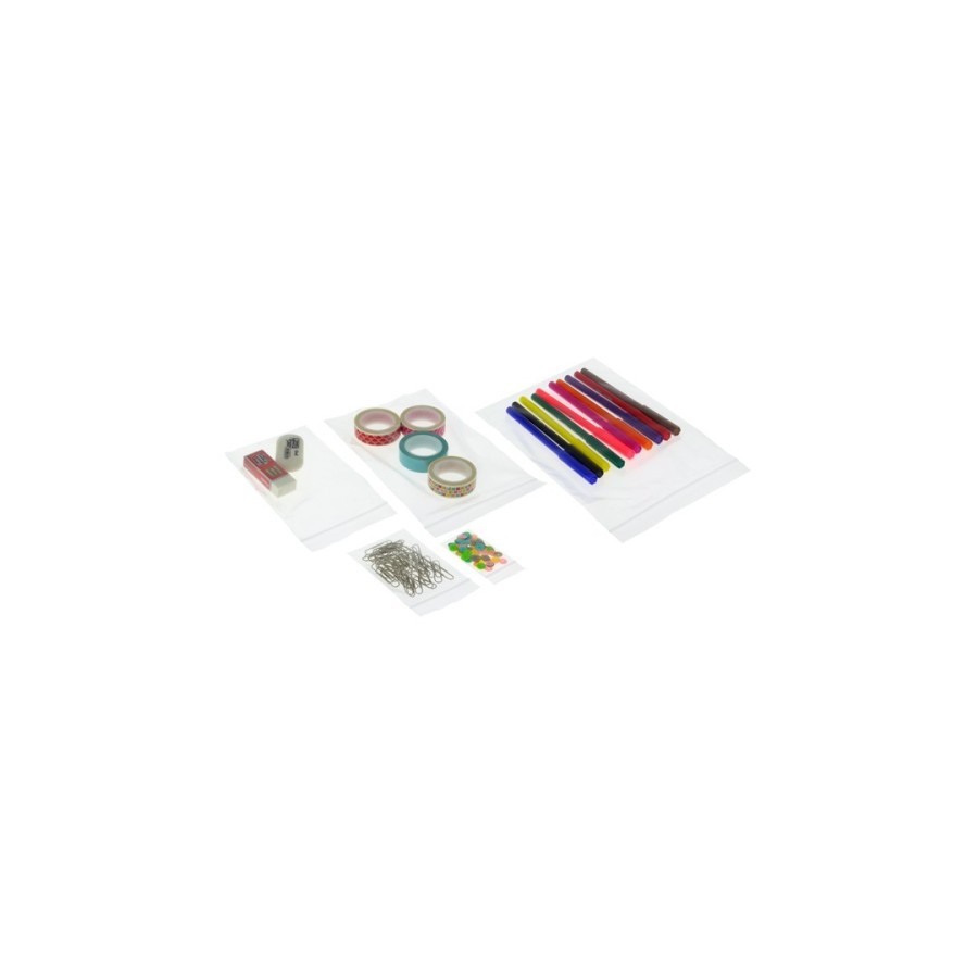 15978-PACK 100 BOLSAS POLIETILENO 50 MICRAS AUTOCIERRE ZIP 80X120MM FIXO 50063200 15978-PACK 100 BOLSAS POLIETILENO 50 MICRAS AUTOCIERRE ZIP 80X120MM FIXO 50063200